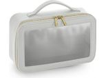 Bagbase BG764 | Boutique Astuccio Da Viaggio Con Finestra Trasparente 26X16X9 Cm - Colore: Soft Grey - Dimensioni: 26 X 16 X 9 Cm