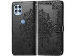 Motorola Moto G100 Cover - Pelle Finta - Flip Cover Imoshion - Nero