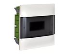 Distributore Da Incasso A Parete Legrand Praktibox S, Con Sportello In Vetro Fumé, Bianco, 1X 12 Moduli 135171