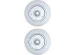 Disco Freno Con Mozzo Ruota Hella Pagid Per Renault Megane Iii Coupé (DZ0/1_)