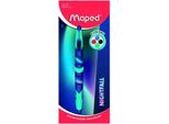 Penna A Sfera Maped In Quadricromia Twin Tip Nightfall Blister