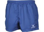 Gilbert Rugbyshort Saracen Ii Blue - Pantaloncini Junior 7-8 Anni Rugby