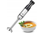 Frullatore A Immersione Argento/Grigio In Acciaio Inox 1500W Mpm MBL-33M