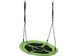 Altalena A Nido 100 Cm, Altalena A Sospensione Altalena Familiare Per Bambini E Adulti I Verde