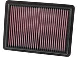 K&N 33-3096 Filtro Aria Ad Alte Prestazioni Adatto Per Peugeot Rifter Mpv Filtro A Lunga Durata Quadrato
