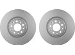 2X Hella 8DD 355 134-801 Disco Freno, Asse Anteriore