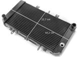 Radiatore Acqua Per Kawasaki Z 750 04-06 Radiatore Radiatore