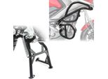 Crash Bar Superiore E Inferiore + Cavalletto Centrale Per Honda Nc 700 X 12-13