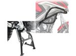 Set Top Crash Bar + Cavalletto Centrale Per Honda Nc 700 X 12-13