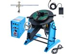 Vevor Tavola Rotante Per Saldatura 80 W Posizionatore Di Saldatura 1-12 Giri/Min Manipolatore 30 Kg (Orizzontale)/15 Kg (Verticale) Tavola Rotante 0-90° Angolo Di Inclinazione KD200 Mandrino A Tre Griffe Per Taglio, Rettifica, Assemblaggio