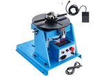 Vevor Tavola Rotante Per Saldatura 20 W Posizionatore Di Saldatura 1-12 Rpm Manipolatore 10 Kg (Orizzontale)/5 Kg (Verticale) Tavola Rotante 0-90° Angolo Di Inclinazione K01-63 Mandrino A Tre Griffe Per Taglio, Rettifica, Assemblaggio