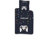 Set Di Biancheria Da Letto Start Game 2 Pezzi 135X200 Cm (80X80 Cm)