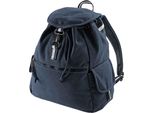 Quadra - Zaino Vintage In Tela PC6620 (Taglia Unica) (Blu Navy)