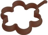 Stampo In Silicone Marrone Per Uova Fritte E Pancake A Forma Di Fiore