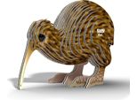 Eugy - Kit Artigianale 3D Kiwi Marrone