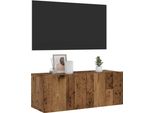 Maison Exclusive - Mobile Tv Effetto Legno Antico 80X30X30 Cm Materiale Ligneo
