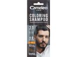 Cameleo Uomo Shampoo Colorante Capelli Castano Molto Scuro Barba Baffi Colore Visibile In 10 Minuti Rinfresca Dura Da 4 A 6 Lavaggi Facile Applicazione Rapida Estratto Di Noce 15Ml