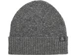 Marc O'polo Beanie Berretto Knitted Hat Graphite Grey Melange Grigio Scuro