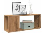 Maison Exclusive - Mobile Tv In Rovere Artigianale 80X24X32 Cm Materiale Ligneo
