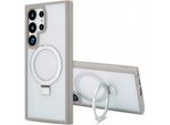 Samsung Galaxy S24 Ultra Cover - Plastica - Custodia Rigida/Copertura Posteriore Accezz - Grigio