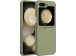 Samsung Galaxy Z Flip 5 Cover - Silicone - Custodia/Copertura Morbida Accezz - Verde