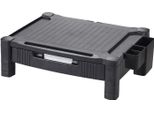 Q-CONNECT KF20181 Supporto Per Schermo 22", 1 Ripiano, Plastica, Nero"