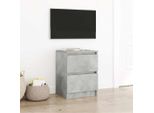 Maison Exclusive - Mobile Tv Grigio Cemento 40X35X54 Cm Materiale Ligneo