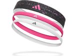 Adidas Fitness Fascia Grafica 3 Unità Multicolore Uomo, Donna Multicolore Taglia Unica