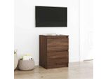 Maison Exclusive - Mobile Tv Effetto Rovere Marrone 40X35X54 Cm Materiale Ligneo