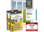 Set Di 2 Zanzariere Magnetiche Easymaxx Insect Protect - Fino A Max. 110X130Cm