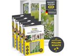 Easymaxx Insect Protect Zanzariera Per Finestra | Zanzariera Tagliata Su Misura | Zanzariera Per Finestra Fino A 150 X 180 Cm | Calamita Per Zanzariera Con Schermo Antipolline - Facile Installazione Senza Trapano