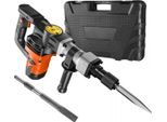 Martello Demolitore Deluxe - Martello Elettrico 1400W - 19 J Di Energia D'impatto - Martello Scalpello Sds - Set Di Attrezzi Professionali