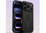 Custodia Magnetica Per Iphone 17 Pro, Compatibile Con Magsafe, In Silicone Liquido, Resistente Agli Urti E Ai Graffi Nero