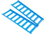 Geko | Prolunghe Per Rampe Per Auto, 80 Cm, Set In Acciaio, 2 Pezzi, Prolunghe Per Rampe Di Accesso, Per Rampe Per Auto, Rampe Di Carico