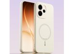 Custodia Magnetica Per Oppo Reno15 Pro Max, Compatibile Con Magsafe, Silicone Liquido, Resistente Agli Urti E Ai Graffi Beige