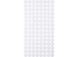 Berilo | Tappetino Da Bagno - Tappeto Da Bagno - 68 X 36 Cm - Bianco - Antiscivolo - Tappetino Per Doccia
