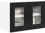 Syfax™ Mobile Da Cucina Nero 60 X 31 X 40 Cm Legno Multistrato