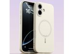 Custodia Magnetica Per Iphone 16, Compatibile Con Magsafe, In Silicone Liquido, Resistente Agli Urti E Ai Graffi Beige