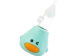 Aspiratore Nasale Manuale Per Bambini, In Morbido Silicone, Pp, Previene Il Reflusso, Aspiratore Monouso, Aspiratore Di Muco E Moccio, Colore Ciano Chiaro