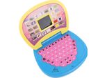 Computer Portatile Per Bambini, Apprendimento Didattico, Schermo Led, Impugnatura Portatile, Computer Giocattolo Per Bambini, Giallo, Blu