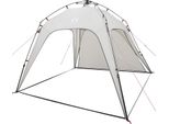 Vidaxl Tenda Istantanea Per 4 Persone Con Chiusura Rapida E Tetto Grigio