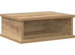 Syfax™ Comodino Rovere Artigianale 40 X 31 X 15 Cm Legno Multistrato