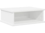 Syfax™ Comodino Bianco 40 X 31 X 15 Cm Legno Multistrato