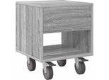 Syfax™ Comodino Grigio Sonoma 40,5 X 40 X 48 Cm Legno Multistrato