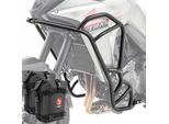 Set Di Barre Di Protezione + Borse Per Honda Transalp Xl 750 23-25 Motoguard KT1