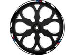 Moto Cerchio Adesivo Stile Racing Per 17 Pollici Cerchi Gara