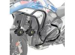 Set Barra Di Protezione + Faro Per Bmw R 1300 Gs 23-25 KT19 Nero