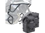 Set Di Barre D'urto + Borse Per Bmw F 850 Gs / F 750 Gs 18-23 Barre D'urto