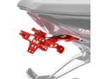 Portatarga Per Mv Agusta Brutale 800/ Rr / 675 NH2 Rosso
