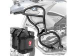 Set Di Barre Di Protezione + Borse Per Bmw R 1200 Gs 04-07 Motoguard KT59 Nero